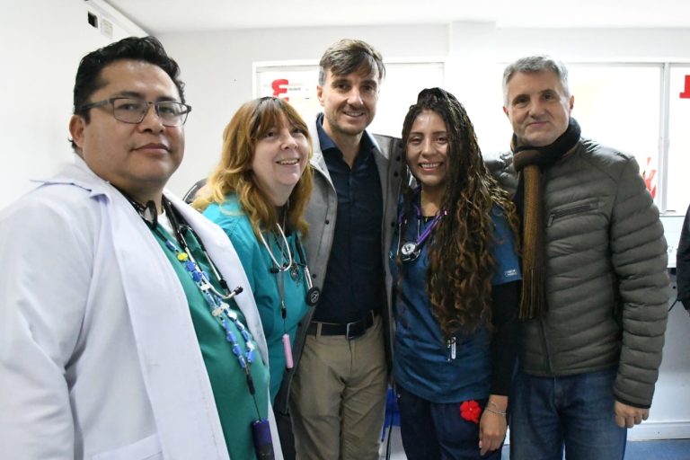 Morón continúa con las obras del Hospital Municipal