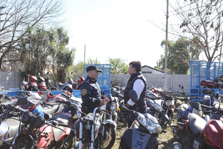 En La Matanza se incautan más de 1.200 motos por semana