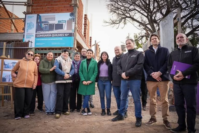 Avanza la construcción de la nueva comisaría de Don Bosco