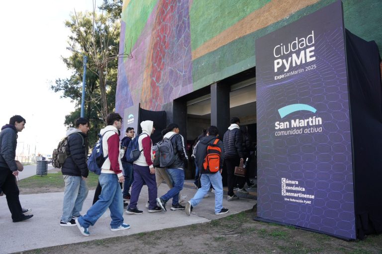 Se inauguró en San Martín la Expo Ciudad PyME 2025