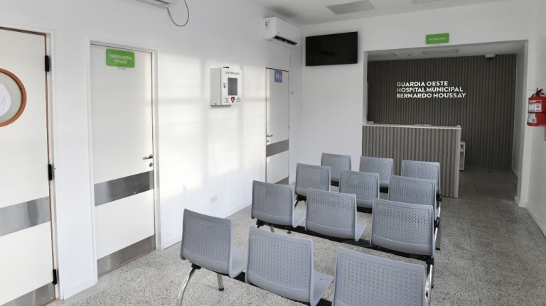 Vicente López inauguró la nueva guardia del Hospital Houssay