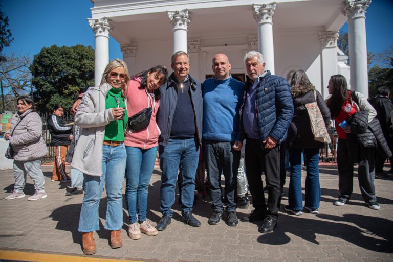 Cascallares y Eichel estuvieron en la Fiesta Patronal de la Parroquia Nuestra Señora del Tránsito