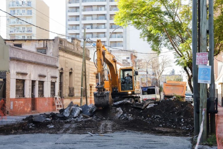Arrancó la segunda etapa del Plan de Pavimentación en Lanús Este