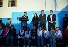 Se inauguraron las obras de ampliación de la Escuela Secundaria N° 50 en Merlo