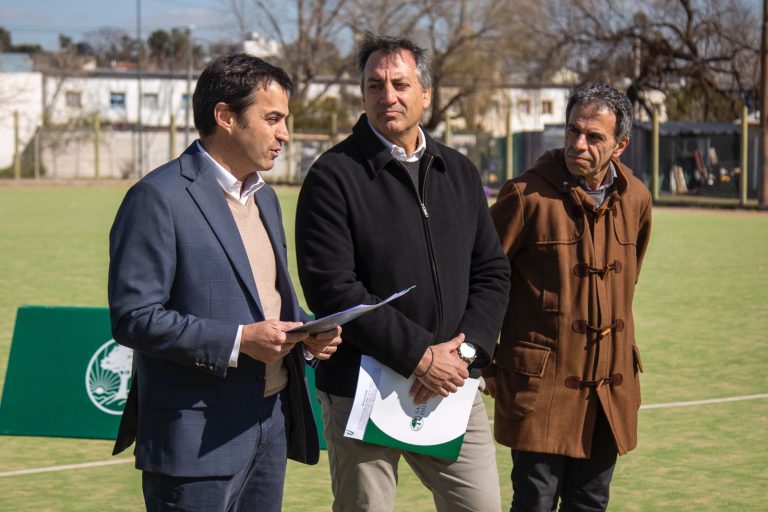 San Isidro realiza obras en el Campo Municipal N°6 gracias a un acuerdo con el CASI