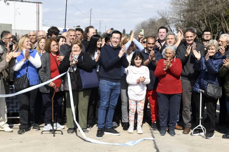 Nardini y Katopodis inauguraron una obra histórica para Tortuguitas y la región