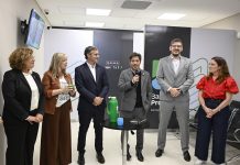 Kicillof inauguró la nueva sucursal del Banco Provincia en el parque industrial