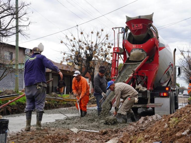 Lomas sigue adelante con nuevas obras de repavimentación
