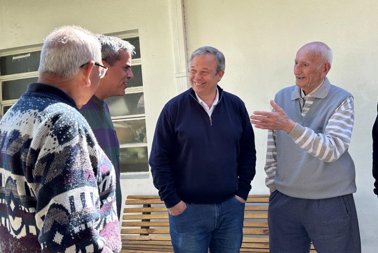 Cascallares dialogó con comerciantes de San José para impulsar obras en la zona
