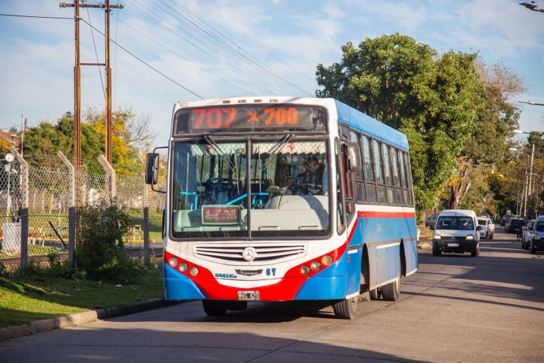 Con cambios en sus ramales, la línea 707 mejorará su frecuencia en San Isidro