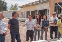 Descalzo recorrió los avances de la Reserva Natural del Río Reconquista