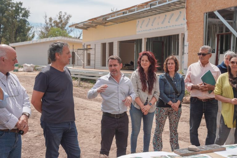 Descalzo recorrió los avances de la Reserva Natural del Río Reconquista