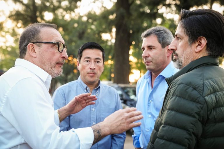 Nardini y Uñac compartieron una jornada por la Ley de Deporte Urbano de la Provincia