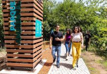 Álvarez y Vilar inauguraron el Parque Ambiental de Lanús