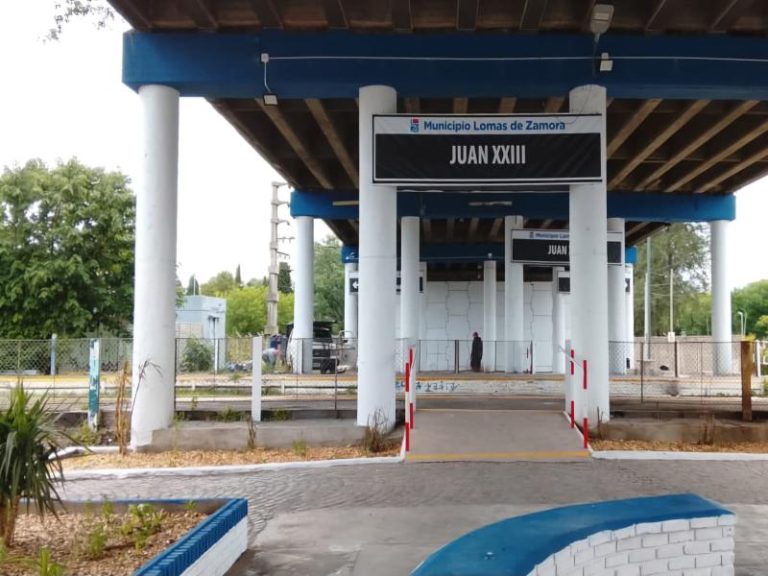 Continúa la renovación en la Estación del Puente de Juan XXIII