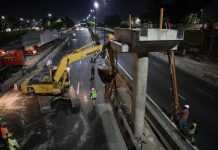 Avanza la modernización la Dellepiane con el nuevo puente peatonal