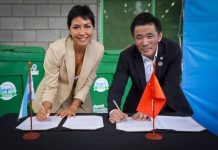 Quilmes lanza un programa para instalar 90 puntos de reciclaje en supermercados chinos