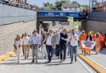 Abrió el nuevo Paso Bajo Nivel de Rafael Calzada