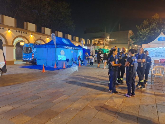 Carpas de Emergencias San Miguel en peregrinaciones