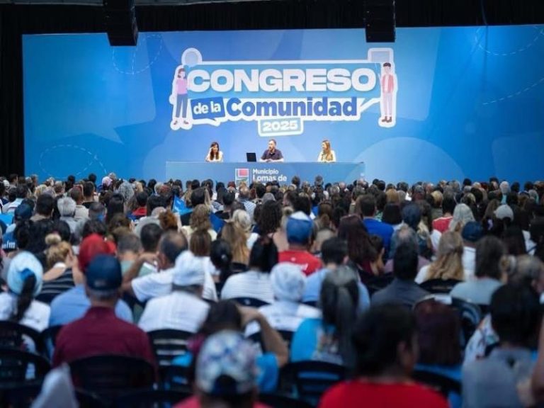 Más de 5 mil vecinos participaron del Congreso de la Comunidad 2025
