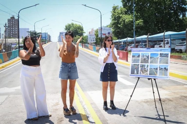 Se puso en actividad el Puente 14 de Agosto tras la refacción integral