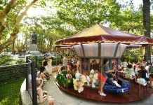 Soledad Martínez reinauguró la Plaza Vicente López y Planes