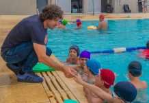 Andreotti compartió el inicio de las Colonias de Verano de San Fernando