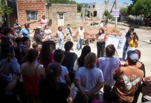 Avanzan las obras de pavimentación de 40 cuadras en Quilmes Oeste