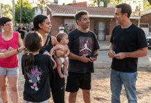 Julián Álvarez recorrió la pueta en valor de la plaza El Morro