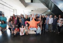 Kicillof recorrió una muestra en apoyo al Conicet