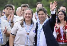 Kicillof participó de una jornada de formación y prevención de incendios forestales