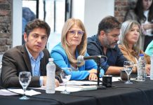 Kicillof y Magario buscan diagramar políticas para los representantes del sector productivo