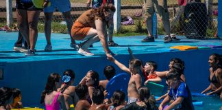 Mariel Fernández recorrió las Colonias Municipales de Verano