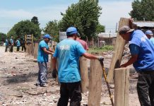 El Municipio transforma un histórico microbasural en las inmediaciones del Puente de Claypole