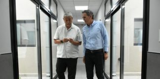 Katopodis y Ferraresi recorrieron un nuevo Centro de Salud en Avellaneda