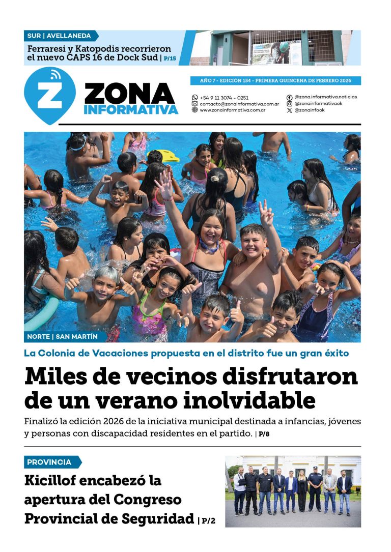 Zona Informativa 1° Quincena de Febrero