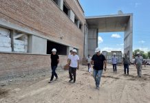 Zamora recorrió los avances en el Hospital de Alta Complejidad para Adultos del Municipio de Tigre