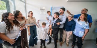 Kicillof y Fernández inauguraron el nuevo edificio del Jardín N°932