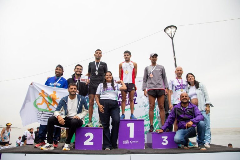 Se realizó la Carrera de Miguel con la presencia de Mayra Mendoza y Eva Mieri