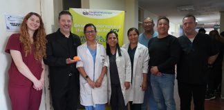 Menéndez inauguró nuevos servicios en el Hospital Eva Perón