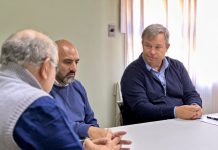 Cascallares se reunió con las autoridades del Cottolengo Don Orione