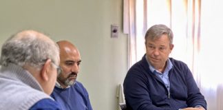 Cascallares se reunió con las autoridades del Cottolengo Don Orione