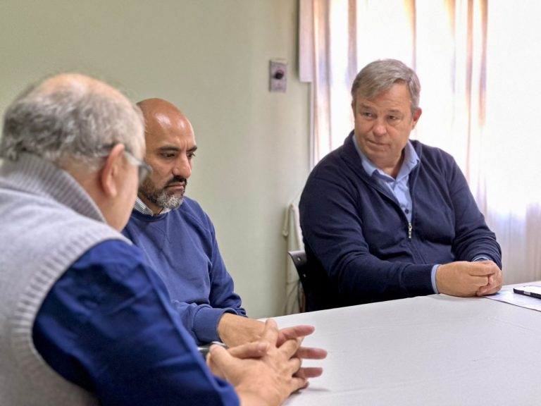 Cascallares se reunió con las autoridades del Cottolengo Don Orione