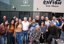 Ferraresi y Larroque inauguraron dos nuevos edificios del Programa Envión