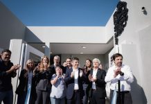 Kicillof inauguró un centro de cuidado familiar y comunitario en Dock Sud