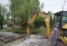 Sigue adelante la etapa final de obras sobre Fernández en Temperley