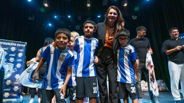 Hubo récord de chicos en el inicio del Campeonato Evita
