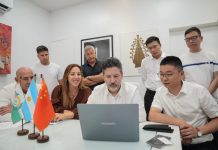 Merlo selló un convenio de cooperación con una empresa china