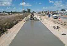Avanza la obra de ampliación de la Ruta Provincial 1003 que une Merlo con Morón