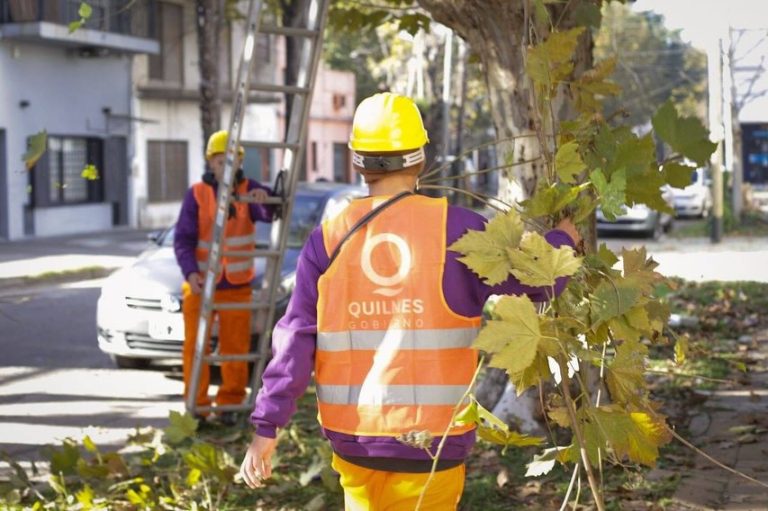 Comenzó el Plan Integral de Poda Correctiva y Responsable 2026 en Quilmes